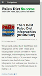Mobile Screenshot of paleodietsuccess.com